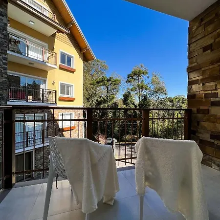 Apto Moderno Com Lareira, Piscina Aquecida E Infra Completo Em Gramado Exterior photo