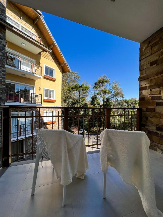 公寓 Apto Moderno Com Lareira, Piscina Aquecida E Infra Completo Em *
