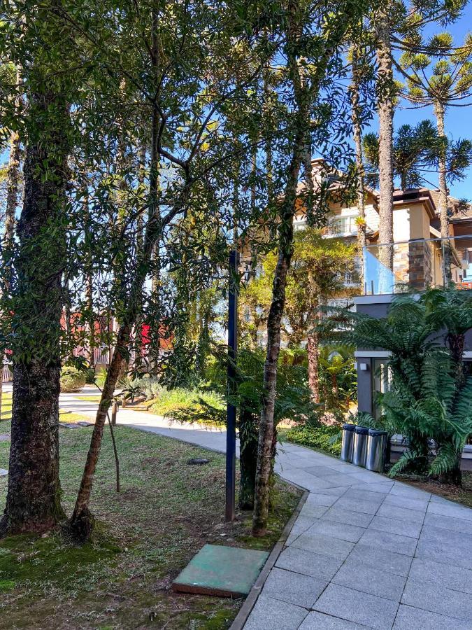 公寓 Apto Moderno Com Lareira, Piscina Aquecida E Infra Completo Em *