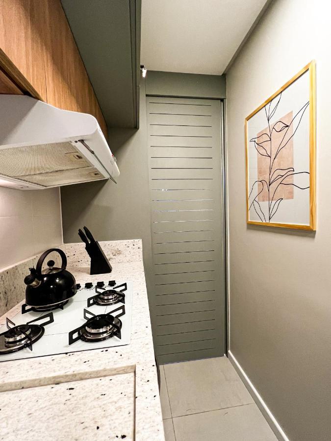 公寓 Apto Moderno Com Lareira, Piscina Aquecida E Infra Completo Em